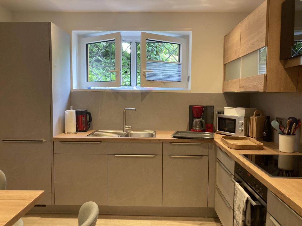 Ferienwohnung Landradler バート・カールスハーフェン エクステリア 写真